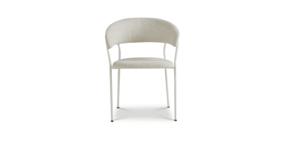 Eetkamerstoel Jon - Baran - Naturel - wit