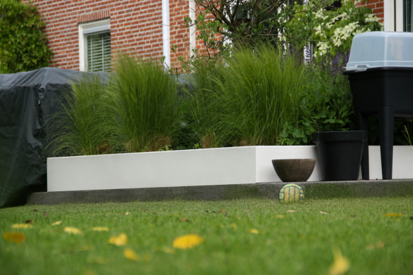 Plantenbak Forte van gepoedercoat staal