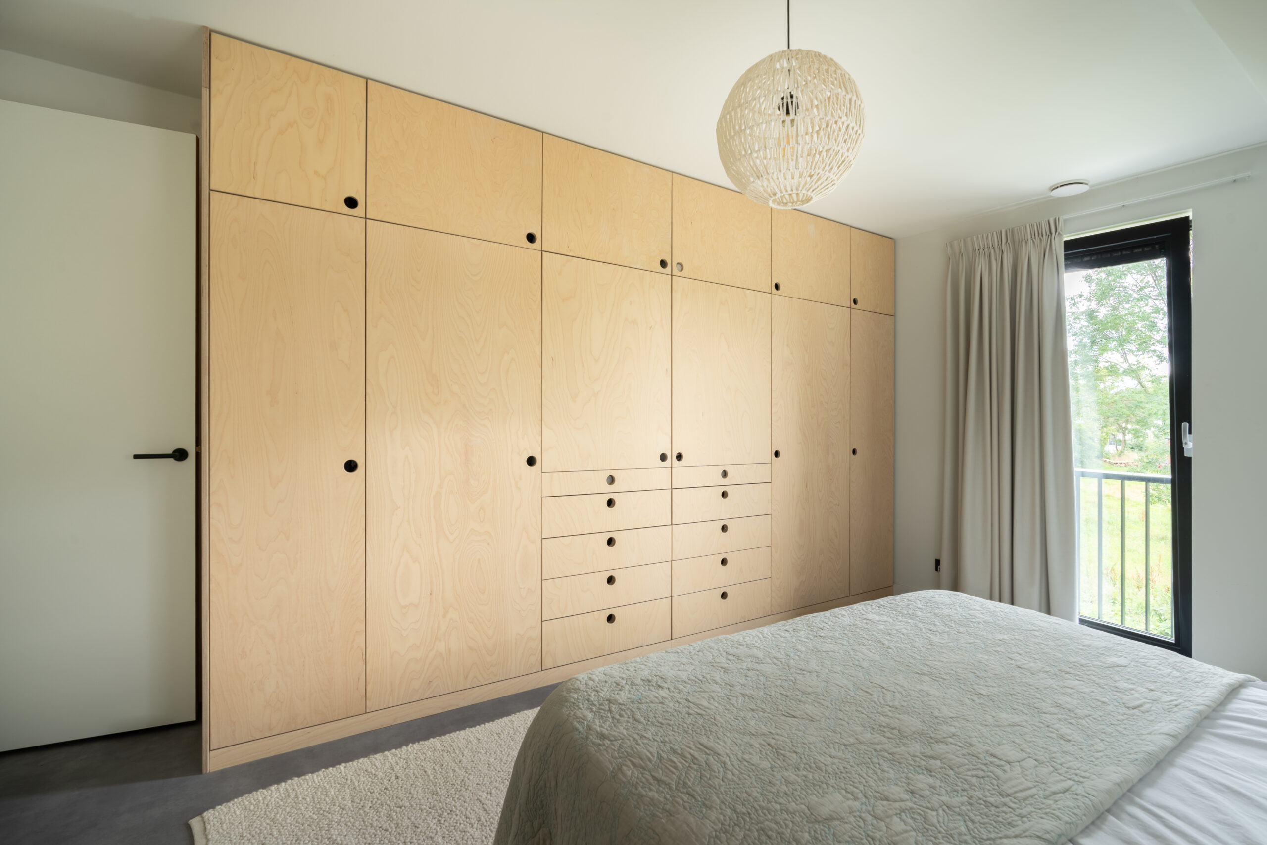 Kast Materico berkenhout