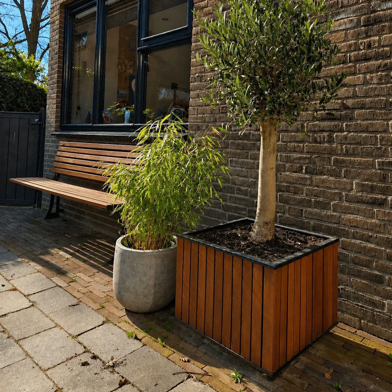 Bloembak of plantenbak Carino - Afbeelding 4